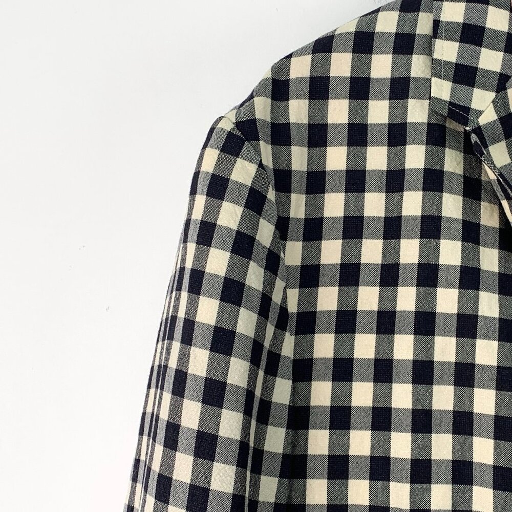 Thom Browne patchwork plaid wool blazer - image 3